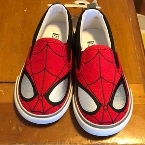 Brand new with tags baby gap Spider-Man shoes!